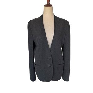 Isabel Marant Étoile Gray Wool Blend Jacket Blazer Size 38 FR US 6